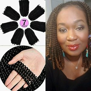 7 Packs Spring Twist (10 inches) Color: 1B